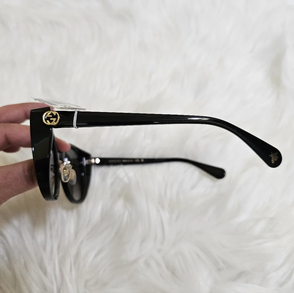 New Gucci 54mm Cat Eye Sunglasses - Picture 9 of 16